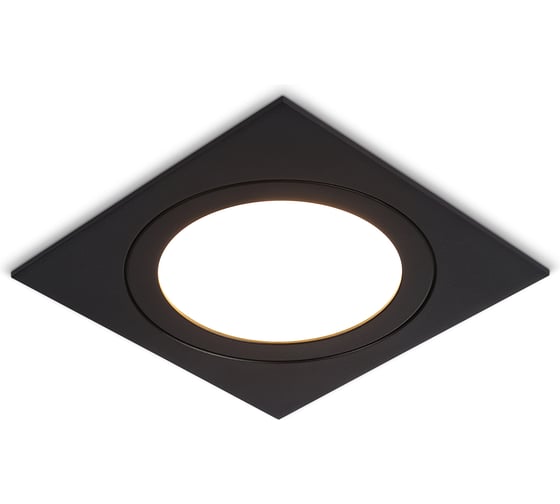 Изображение товара Светильник встраиваемый AMBRELLA LIGHT BK черный GX53 max 15W 110*110*39 TN51825