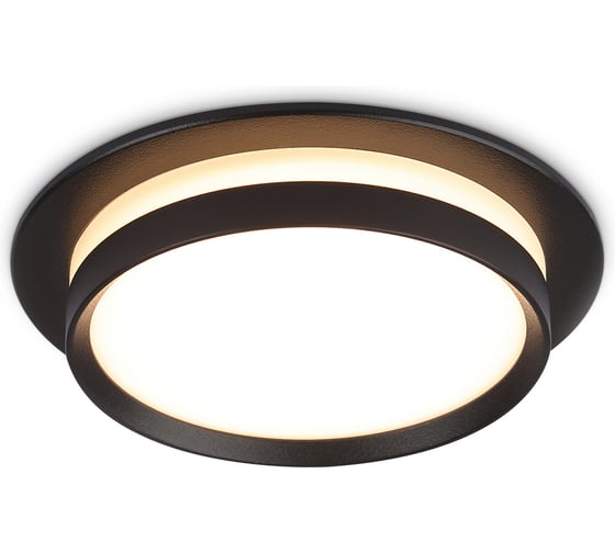 Изображение товара Светильник встраиваемый AMBRELLA LIGHT BK черный GX53 max 15W D105*40 TN5215