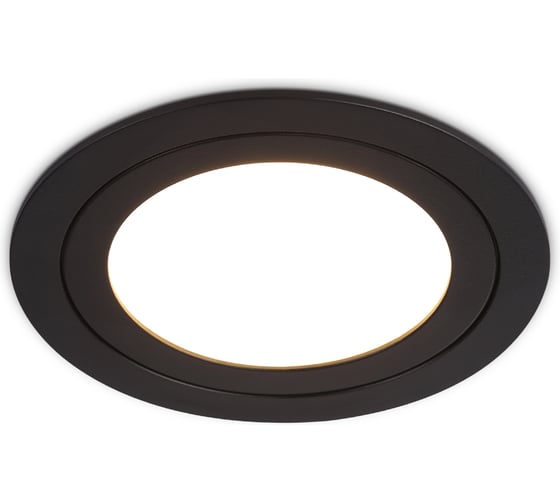 Изображение товара Светильник встраиваемый AMBRELLA LIGHT BK черный IP44 GX53 max 15W D110*23 TN6604
