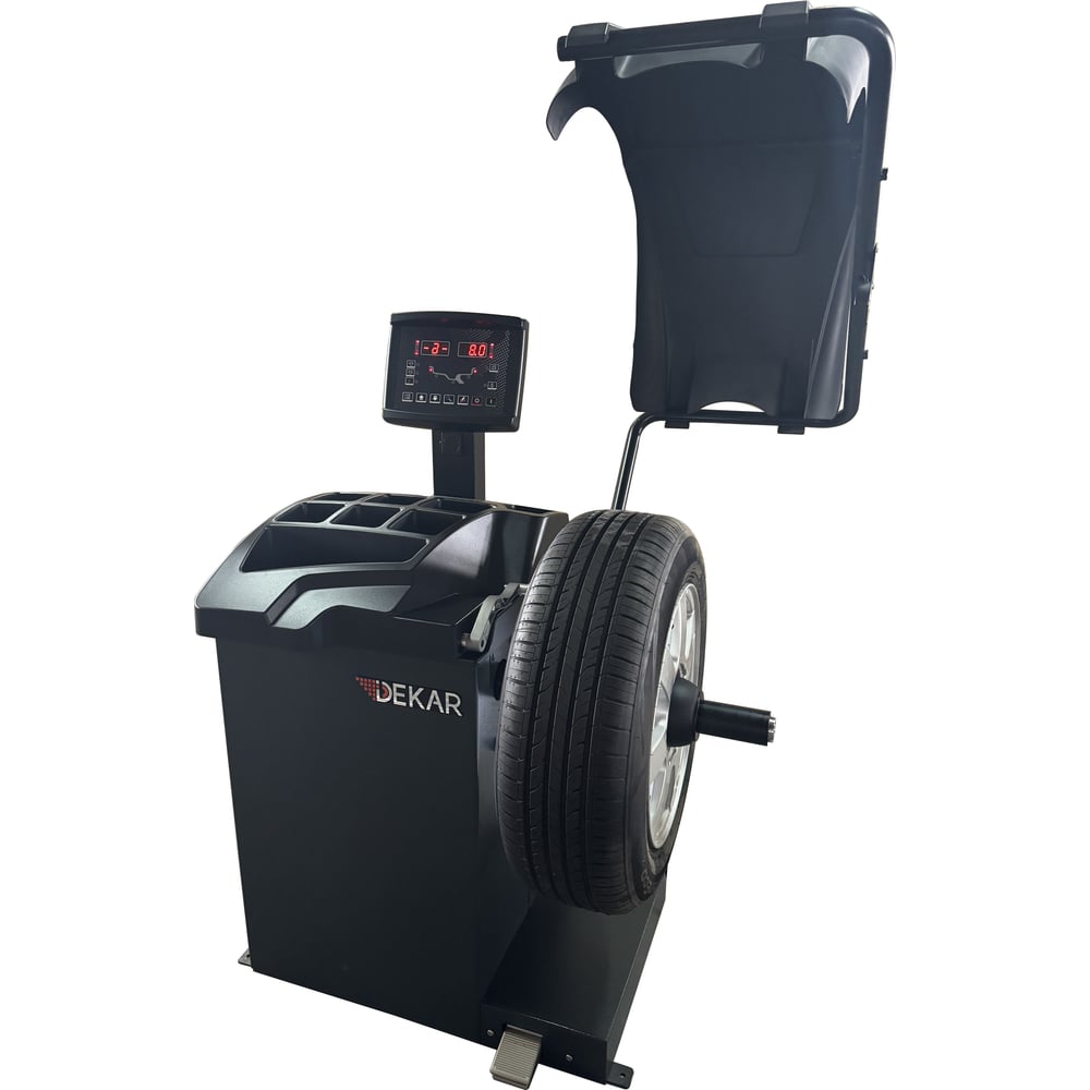 Изображение товара Стенд балансировочный для колес легковых автомобилей DEKAR B2500p автоматический с пневмоприжим