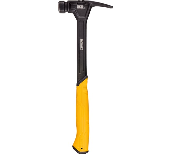 Изображение товара Молоток с прямым заострённым гвоздодёром Dewalt 624 г. DWHT51006-0