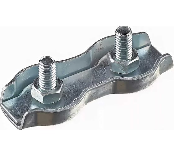 Изображение товара Зажим для троса КОСТИНСТРОЙ 8мм DUPLEX, 4шт, 35320