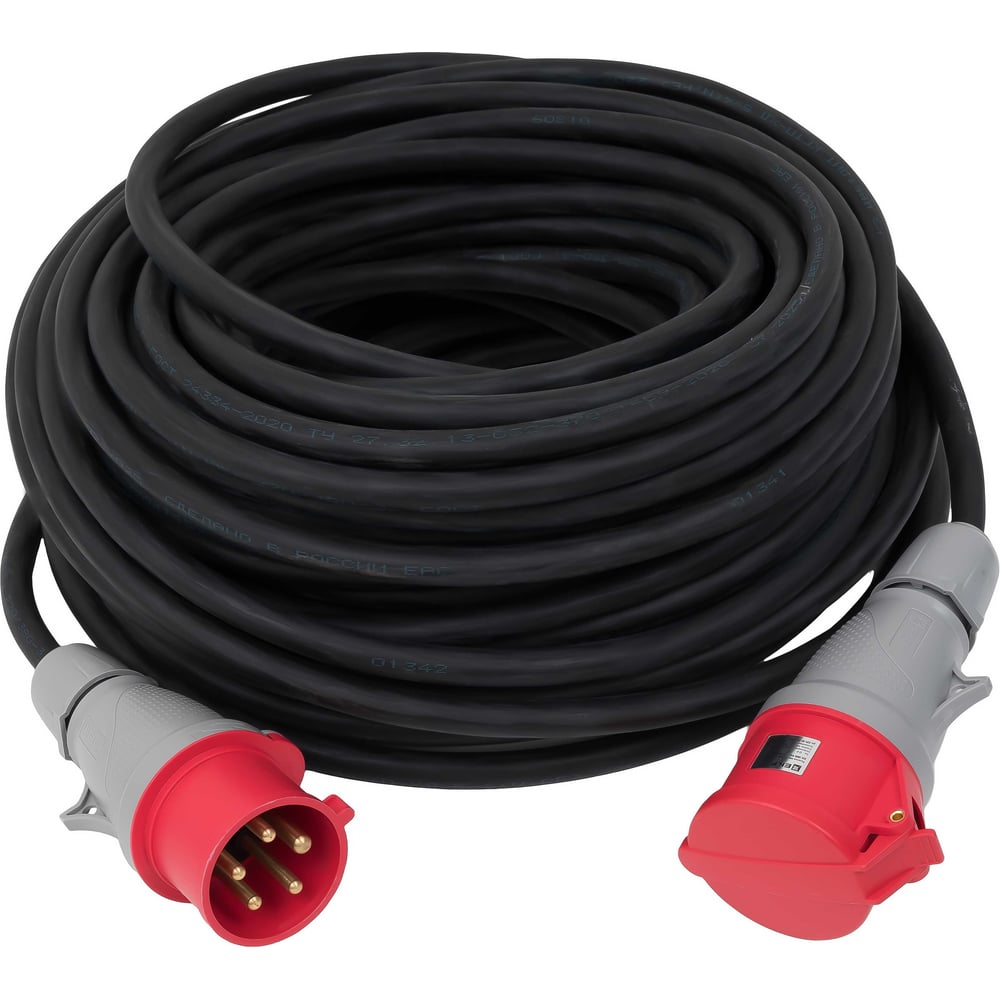 Изображение товара Промышленный силовой удлинитель Gigant КГ 5x4 50м 80149 профессиональный