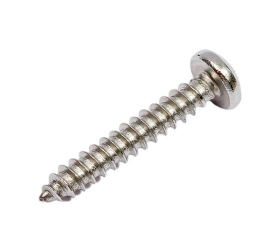 Изображение товара Саморез с полукруглой головкой КРЕП-КОМП нержавейка А2, DIN7981, 3.5х22, 1000 шт. шпн3522