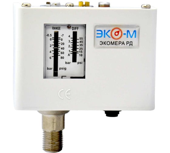 Изображение товара Реле давления ЭКО-М Экомера 6 бар G1/4 Э-РД-6-G1/4