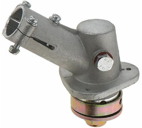 Изображение товара Редуктор для триммера с треугольным креплением под штангу Корщетка чашка Diamond Industrial 26 мм, вал кв. 5-5.5 мм, гайка М10x1.25 DIDRED26Q5TR