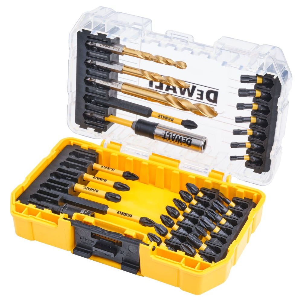 Изображение товара Набор бит, насадок и сверл DEWALT DT70741T FLEXTORQ 31 предметов