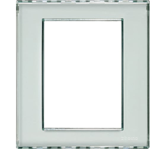 Изображение товара Рамка прямоугольная Legrand Livinglight 3+3 модуля, цвет Kristall LND4826KR