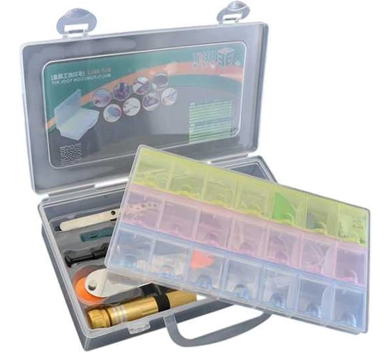 Изображение товара Большой набор инструментов для вскрытия телефонов и планшетов Amperin Best BST-8911A с кейсом 060019