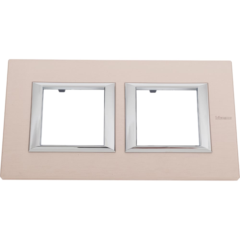 Изображение товара Рамка Legrand Axolute 2x2П 71мм горизонтальная титан