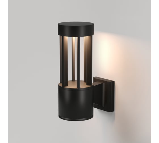 Изображение товара Светильник уличный Elektrostandard настенный светодиодный 3000К Apart 35193/W черный a071003