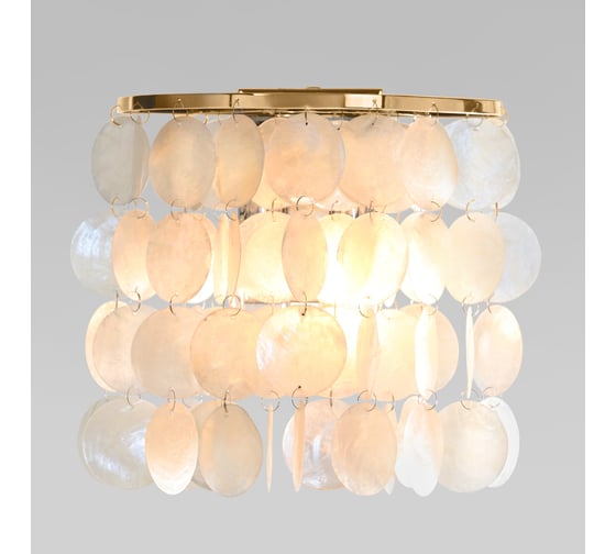 Изображение товара Бра Eurosvet с перламутром Sandra 60084/2 латунь/перламутр a071169