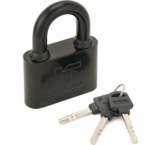 Изображение товара Навесной замок Аллюр (черный; 10.5 мм) 6631