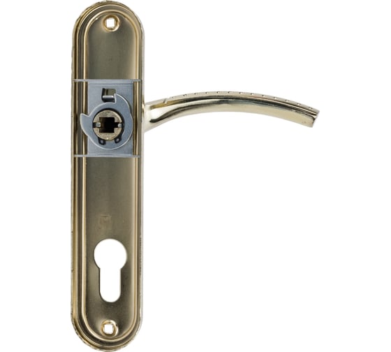 Изображение товара Врезной замок с ручками Аллюр 132/3 GP латунь 5962