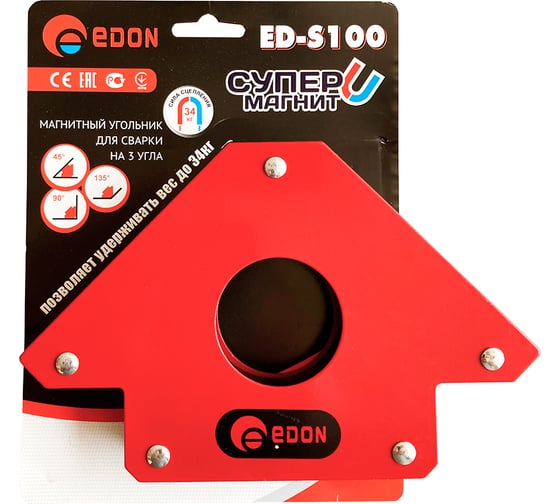 Изображение товара Магнит для сварки Edon ED-S100 16036