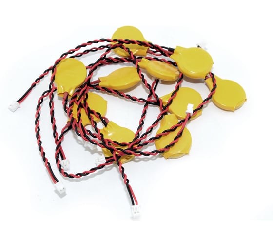 Изображение товара Батарейка AMPERIN CMOS CR1632 с коннектором 10 шт 112397