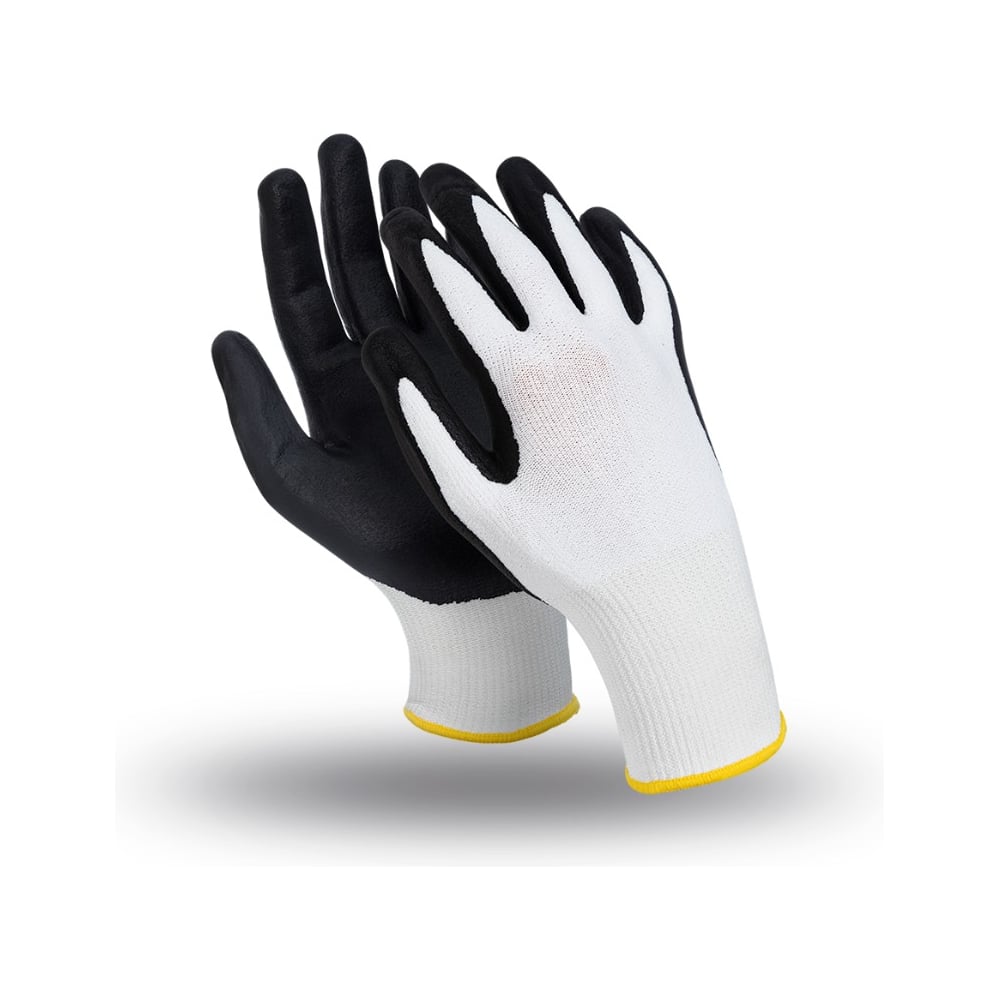 Изображение товара Перчатки ЮНИТ MG-125 полиэфир спандекс нитрил всесезонные для точных работ