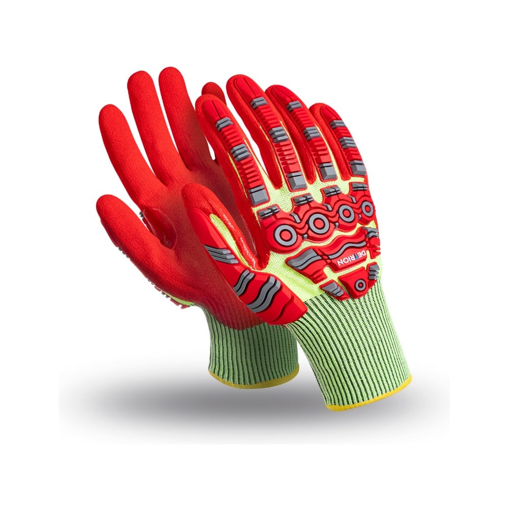 Изображение товара , Перчатки ДЭТРИОН (IG-822), Armorcut Technology, нитрил частичный, Inpax, оверло Manipula Specialist Пер 782/8