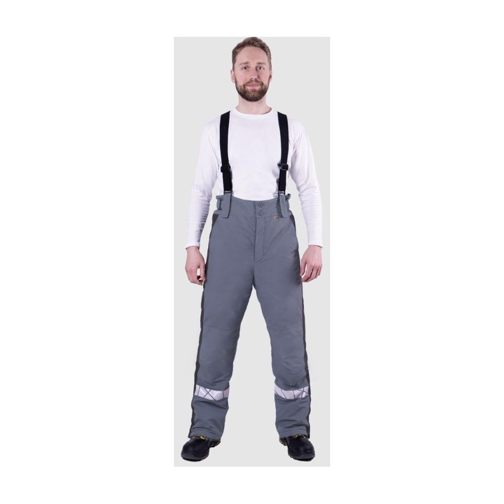 Изображение товара Брюки Iform ХАЙ-ТЕК SAFETY зимние, серый-черный (128-132, 194-200), шт, Брю 217/128/194