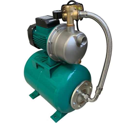 Изображение товара Установка насосная повышения давления SHIMGE JET-G2 550 +24L (1x220В; 0,55кВт) 10150100276