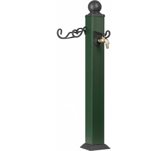 Изображение товара Водяная колонка садовая со сваей Frame зелёный цвет 00006