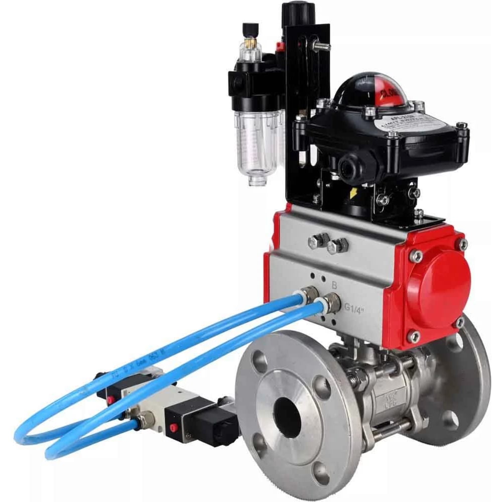 Изображение товара Кран шаровой 316-316-FP-F-ISO-H Ду100 PN25 фланцевый