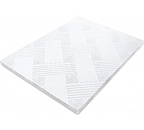 Изображение товара Плита потолочная Xellma ПВХ/Ал ( Bio) 1200x600x7мм рис.Сатурн, 1 шт, 102720