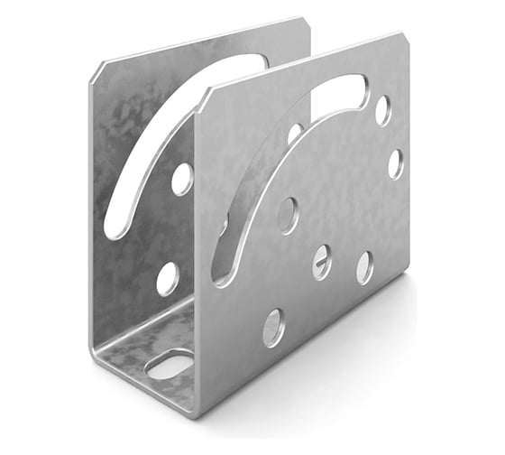 Изображение товара Поворотно-потолочный держатель OSTEC толщина 2,0 мм, Сендзимир цинк ППД-2,0-СЦ