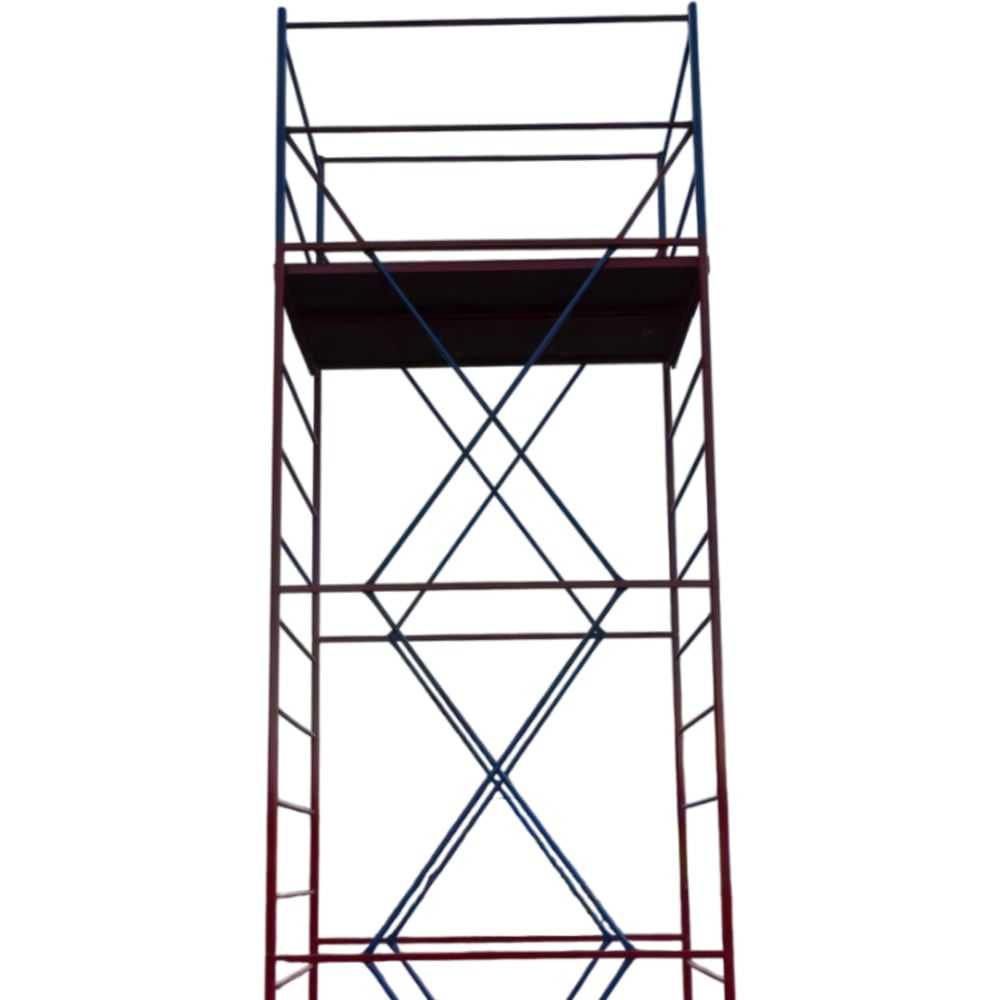 Изображение товара Вышка-тура ООО РИЗ ФЛАГМАН 1,2x2,0 Н=5м модульная с площадкой и колесами