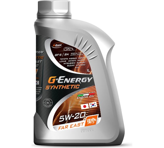 Изображение товара Масло G-ENERGY Synthetic Far East 5W-20 1л 253142527