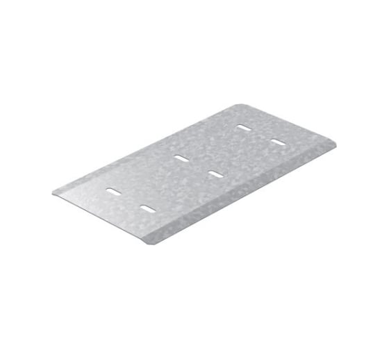 Изображение товара Протектор соединения лотков OSTEC шириной 600 мм универсальный, толщина 1,0 мм, Сендзимир цинк ПРУМ-600-1,0-СЦ