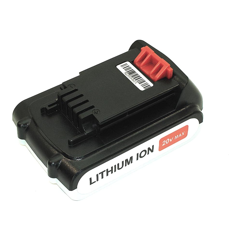 Изображение товара Аккумулятор AMPERIN для Black & Decker (p/n: LB20, LBX20, LBXR20 SL186K, ASL188K, BDCDMT12) 20V 2Ah Li-ion 074715