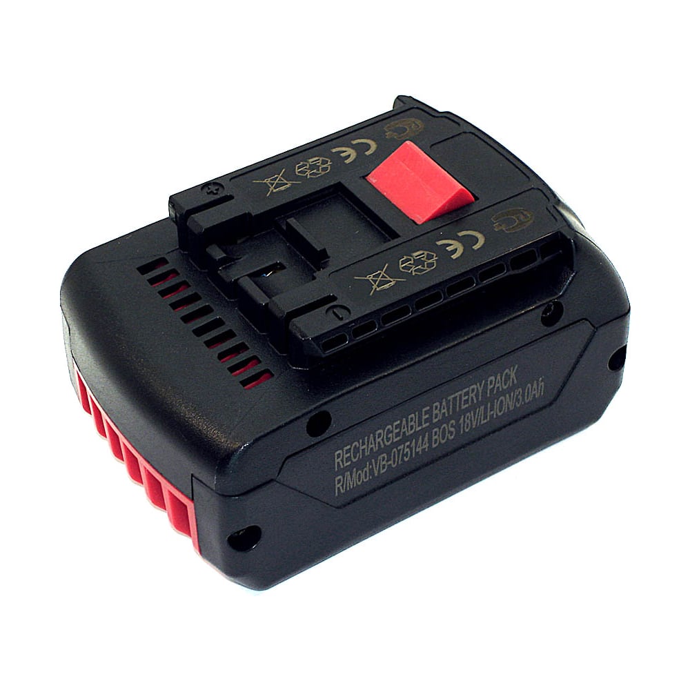 Изображение товара Аккумулятор AMPERIN для BOSCH (p/n: 2607336091, 2607336092, 2607336170, BAT609, BAT618), 1,3Ah 18V Li-ion 075144