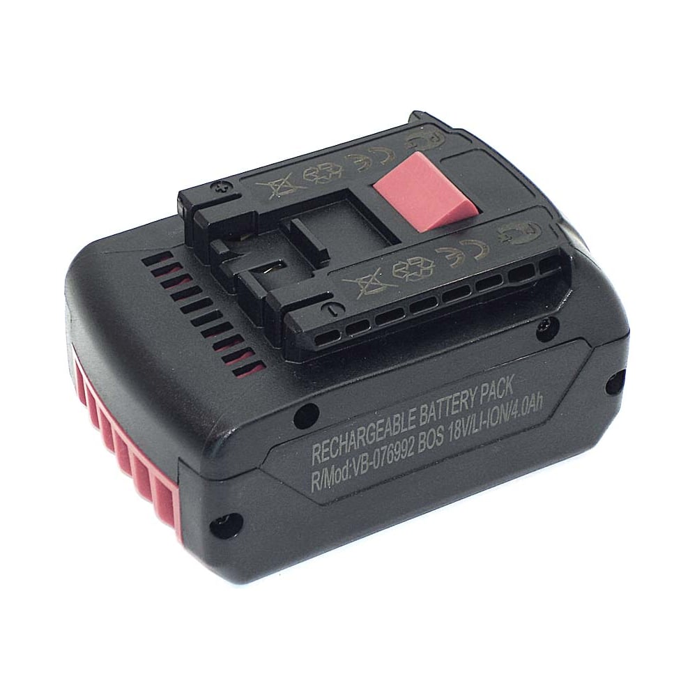 Изображение товара Аккумулятор AMPERIN для BOSCH (p/n: 2607336091, 2607336092, 2607336170, BAT609, BAT618), 4.0Ah 18V Li-ion 076992