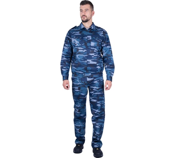 Изображение товара Костюм ГК Спецобъединение ВУЛКАН, КМФ серый (96-100, 158-164), компл, Кос 421/96/158