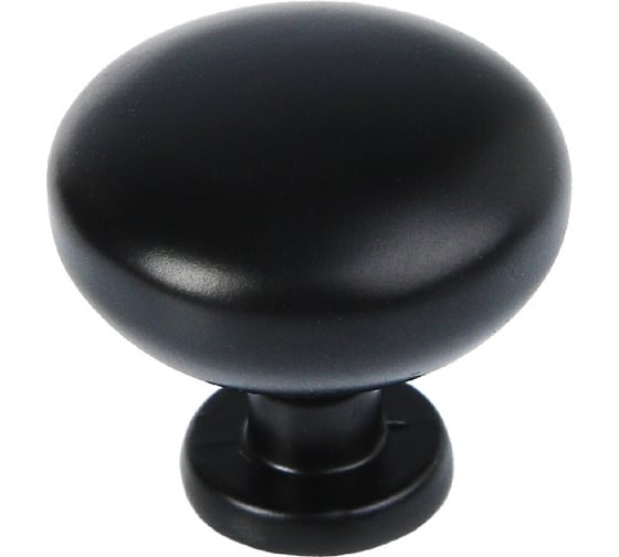 Изображение товара Ручка-кнопка ТУНДРА PK036BL черная 3671619