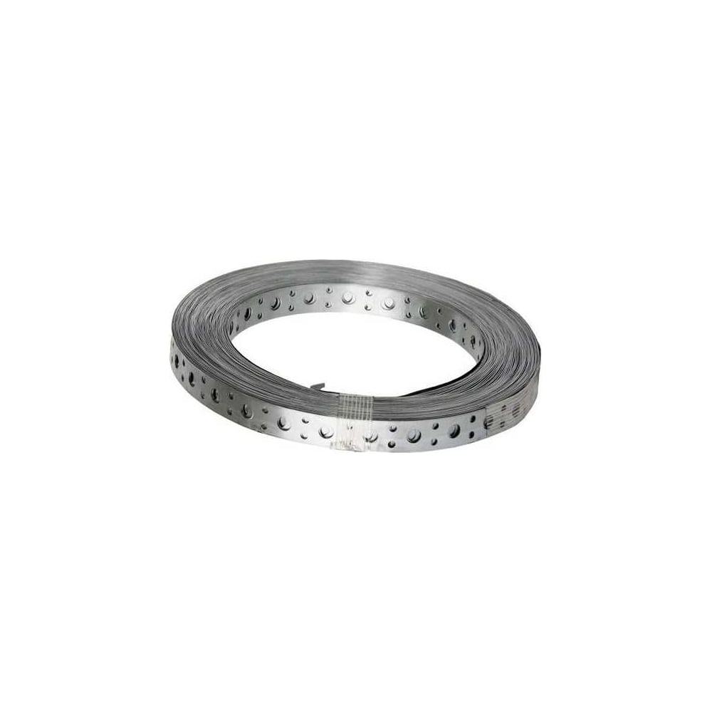 Изображение товара Перфорированная стальная лента КостИнСтрой 0,55х20, 25м цинк