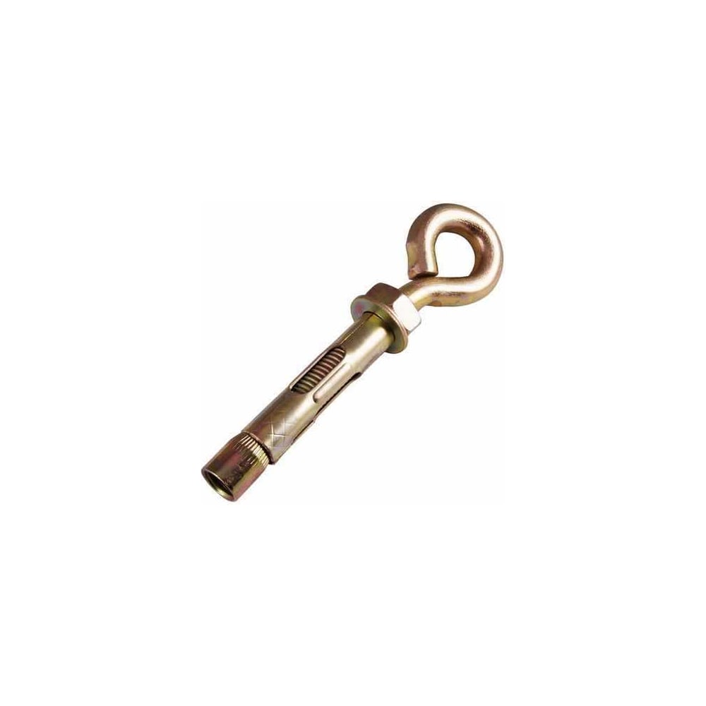 Изображение товара Анкерный болт КостИнСтрой 10x50 с кольцом цинкованный 10 штук