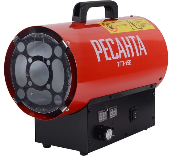 Изображение товара Тепловая газовая пушка Ресанта ТГП-15E 67/1/80