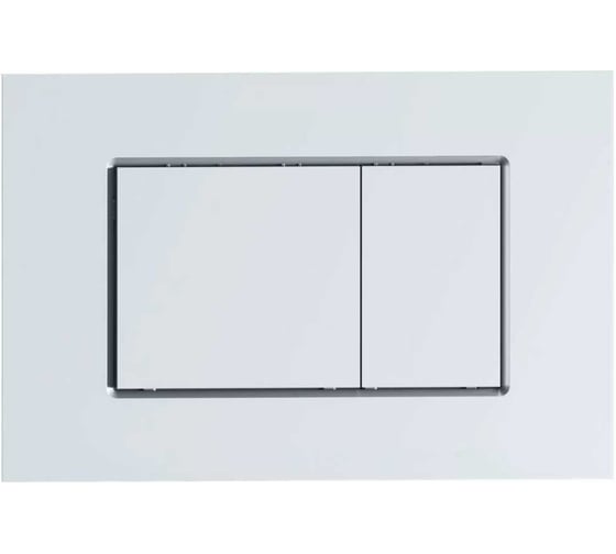 Изображение товара Кнопка смыва ALLEN BRAU EVO S 9.2EV01.20 abs белый (347723) 00347723