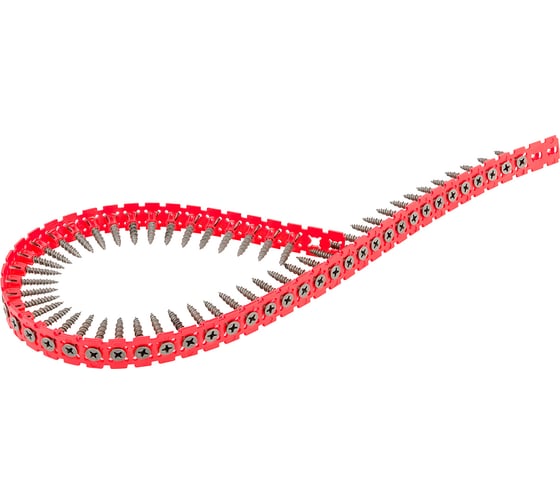 Изображение товара Саморез в ленте для ГВЛ F-SFP 35 мм, 1000 шт Fixpistols 1-3-3-5544