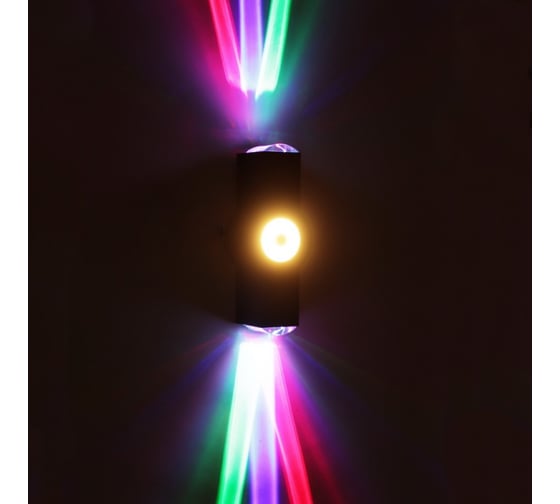 Изображение товара Уличный настенный светодиодный светильник Reluce 08231-9.2-003U LED2W+2*3W RGB BK