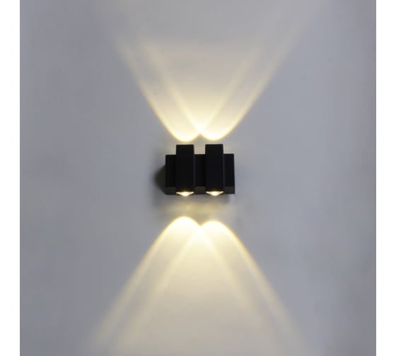Изображение товара Уличный настенный светодиодный светильник Reluce 86846-9.2-004TL LED4*1W BK