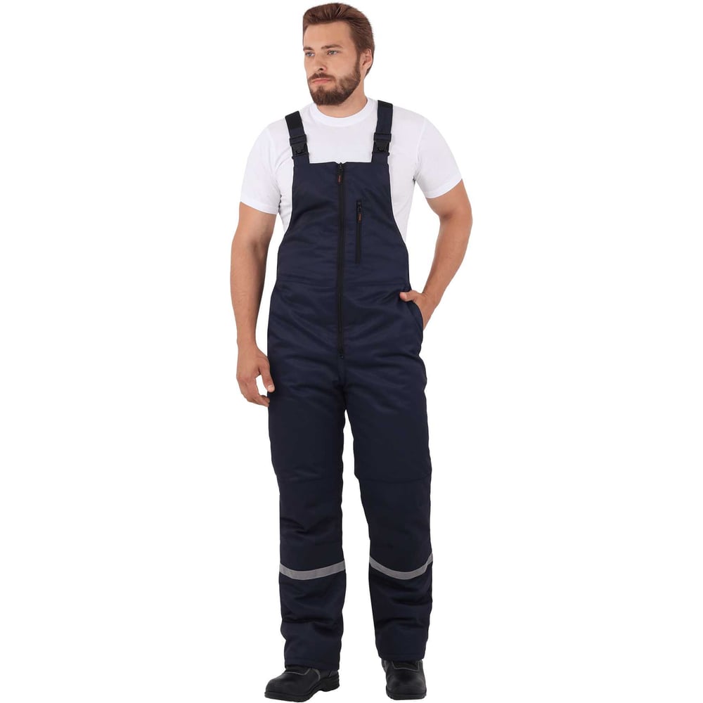 Изображение товара Полукомбинезон ГК Спецобъединение зимний темно-синий для мужчин