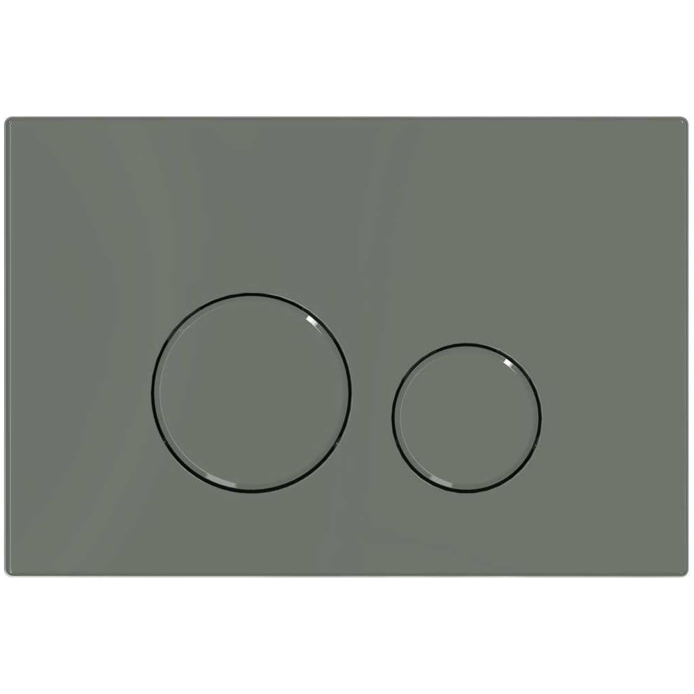 Изображение товара Кнопка смыва ALLEN BRAU PRIORITY 3.0 пневмо олива RAL7033