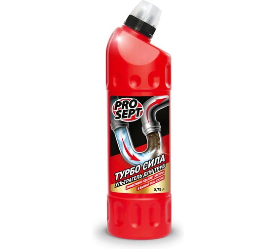 Изображение товара Гель для прочистки труб и стоков PROSEPT Bath 0.75 л 311-075