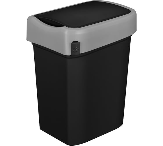 Изображение товара Контейнер для мусора Econova SMART BIN 10л, черный 435289813