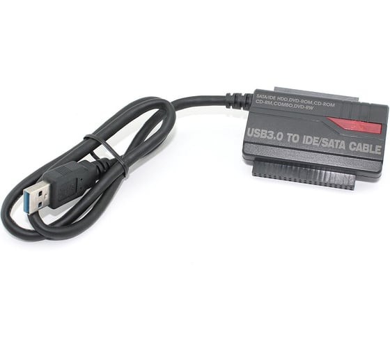 Изображение товара Адаптер-переходник AMPERIN для HDD SATA/IDE USB 3.0 без доп. питания 091629