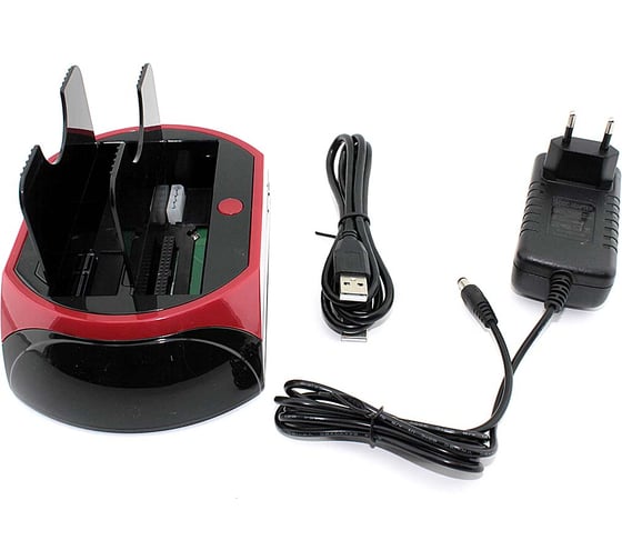 Изображение товара Адаптер-переходник (стакан) AMPERIN для HDD SATA/IDE USB 2.0 093003