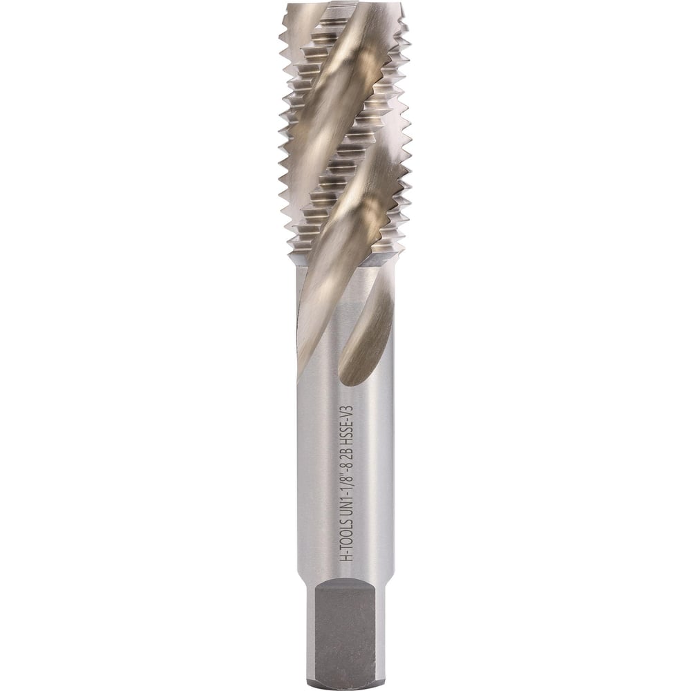Изображение товара Машинный спиральный метчик H-Tools UN 1 1/8 -8 ISO529 HSSE C 2 3P R35 2B L 138мм a 16мм